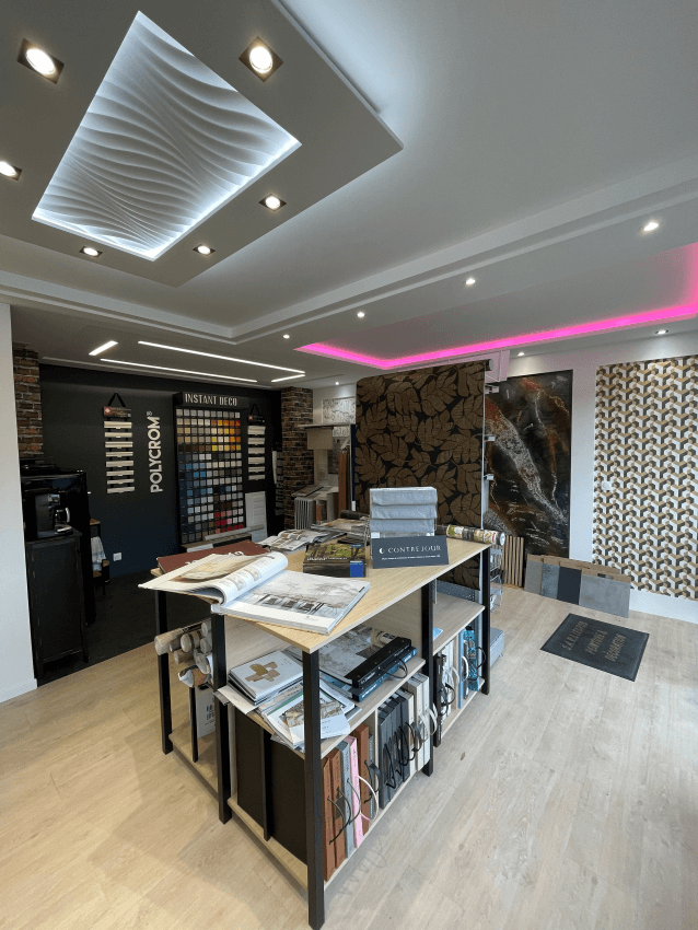 Showroom et magasin spécialisé en décoration et peinture à Josselin.